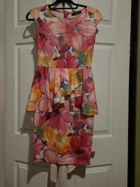 Walls Pink-Trim Top with Gold Logo Accent